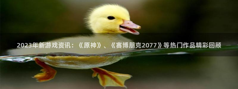 欧博娱乐4主管：2023年新游戏资讯：《原神》、《赛博朋克2